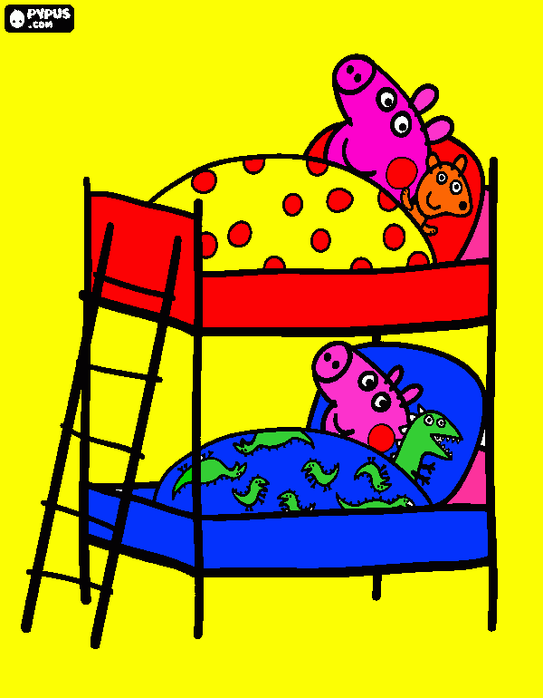 pepa pit para colorear