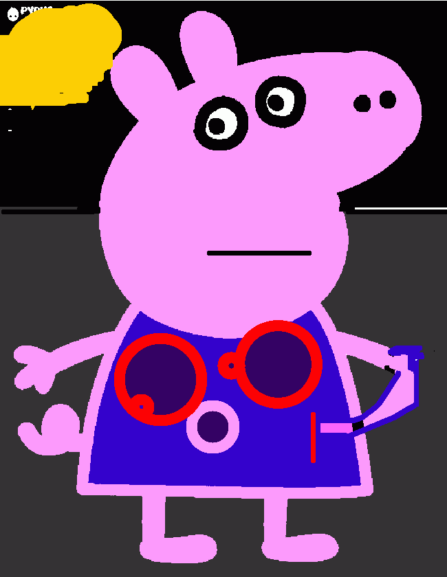 Peppa turra para colorear