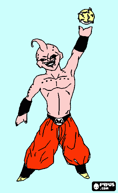 pequeño bu ase una jekidama para colorear