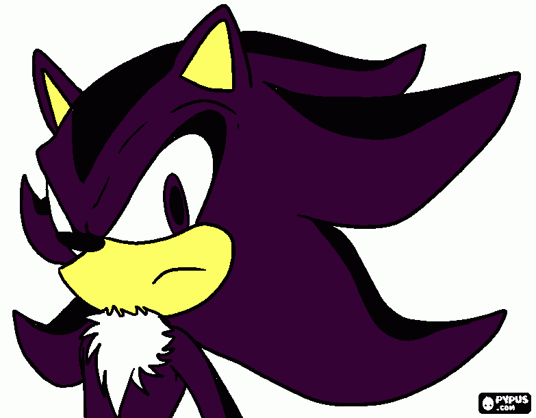 perfect shadow para colorear