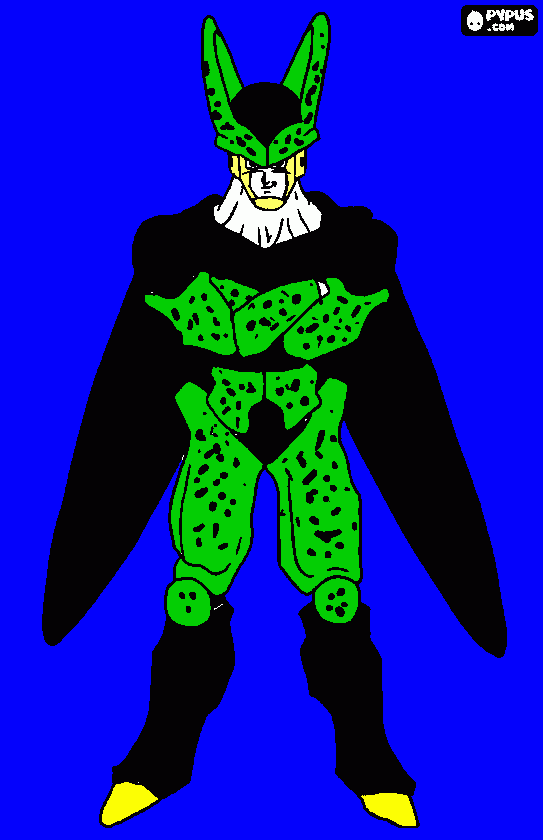 perfecto cell para colorear