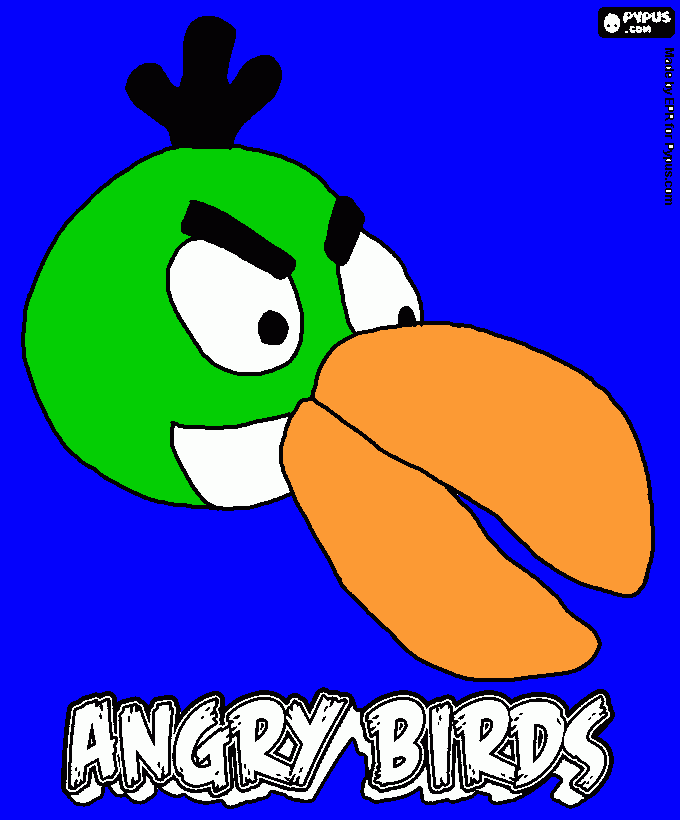 perico para colorear
