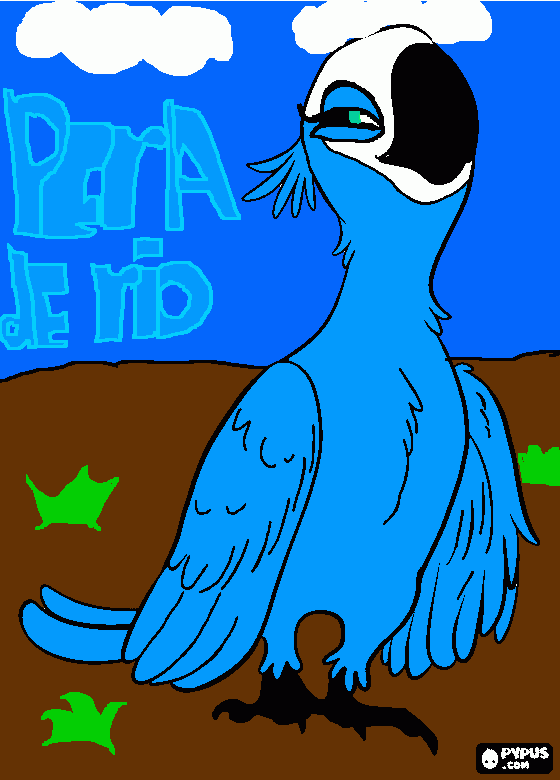 Perla De Rio 2 La Pelicula para colorear