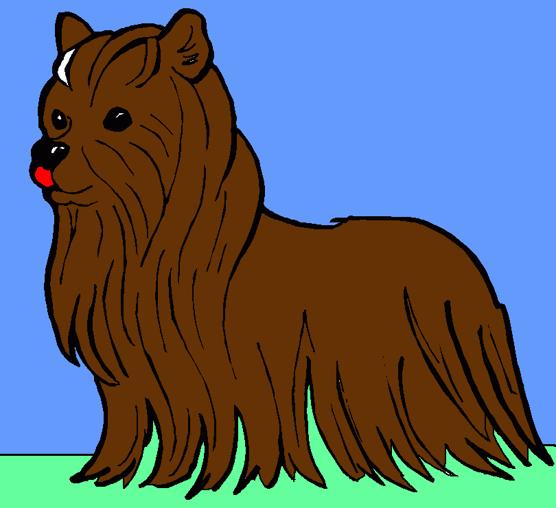 perrito lindo para colorear