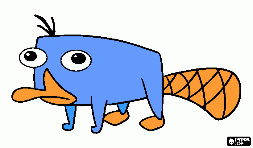 perry. gustavo ruiz padrino para colorear