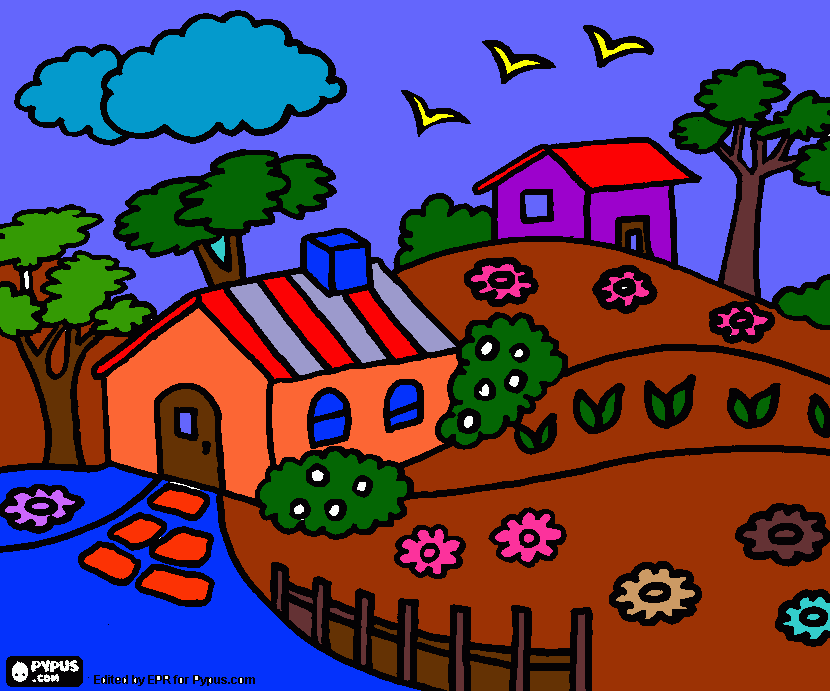 personal social mi distrito para colorear
