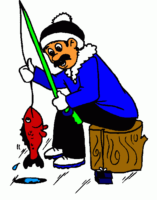pescador para colorear
