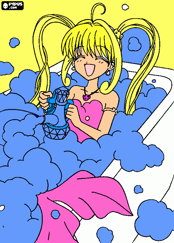 pichi  pichi para colorear