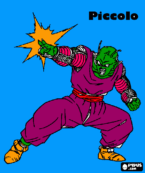 picoro deimaku para colorear