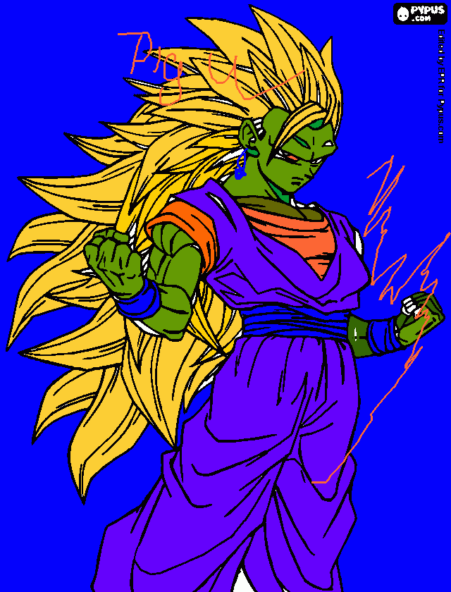 piku para colorear