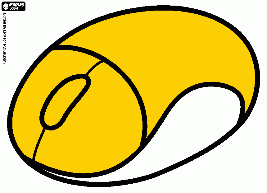 pinte el mouse para colorear