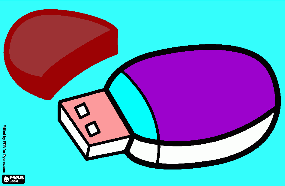 Pintura usb para colorear