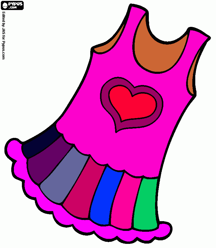 polera  de  ñiña  para colorear