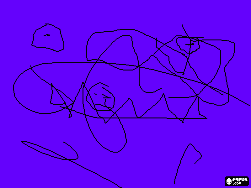 POLLOCK para colorear