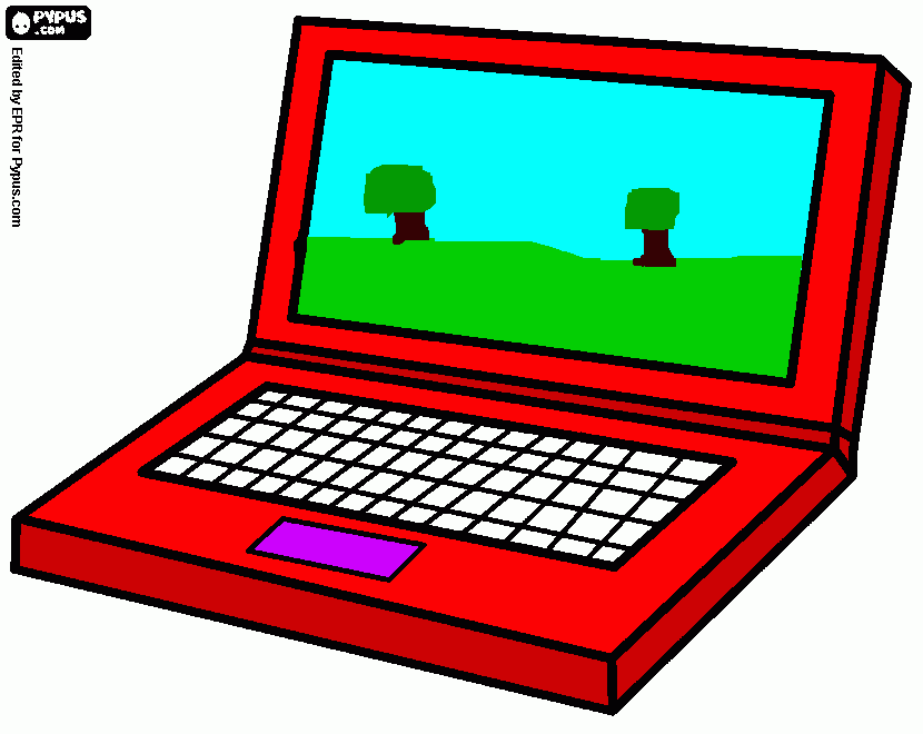 PORTATIL E VALERY QUINTERRO MANCILLA para colorear