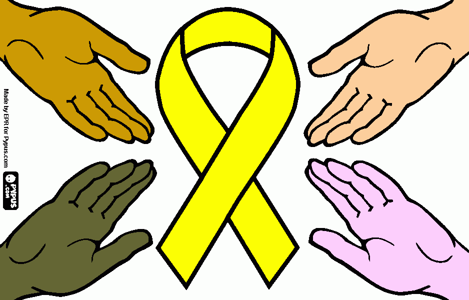 prevencion suicidio para colorear