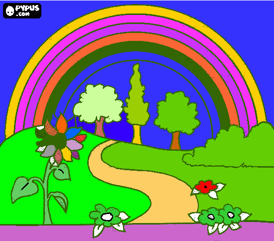 primavera DANTE PALUMMO  para colorear