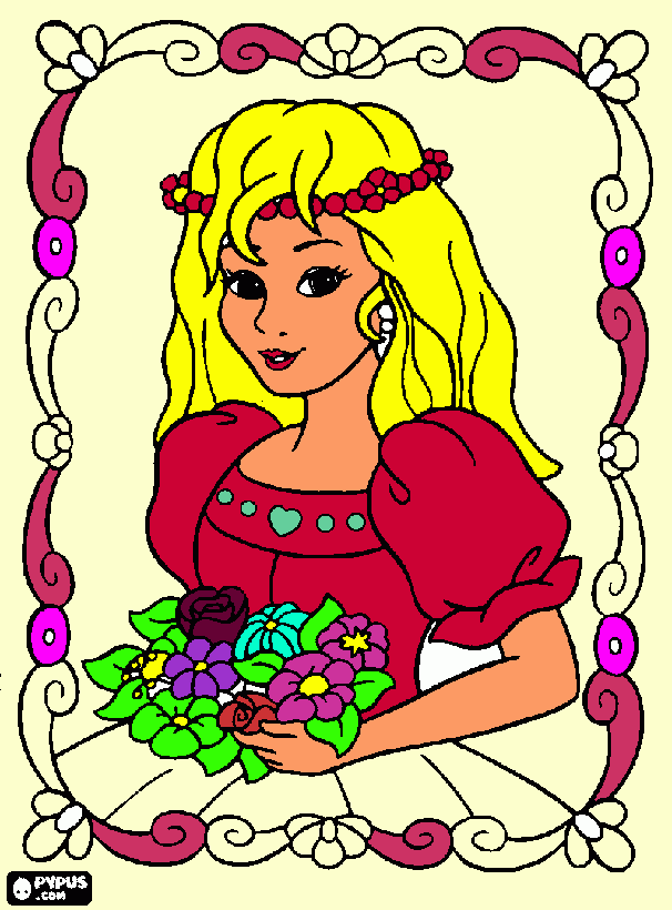 princesas disney para colorear