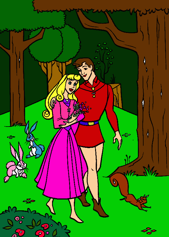prinsesa para colorear