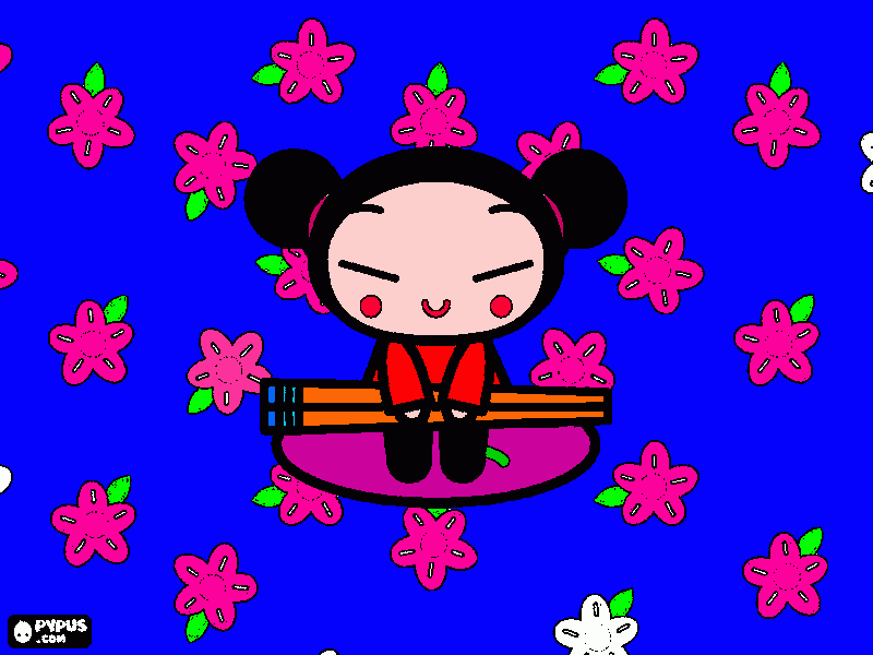 puka para colorear