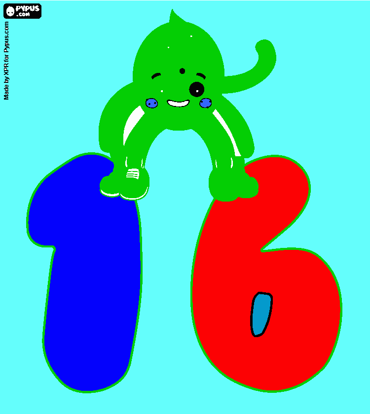 pulpo 16 para colorear