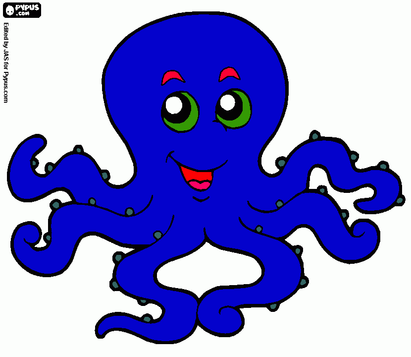 PULPULITO para colorear