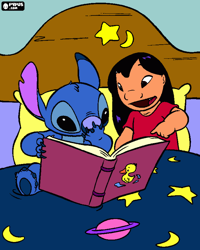 punto de libro para colorear