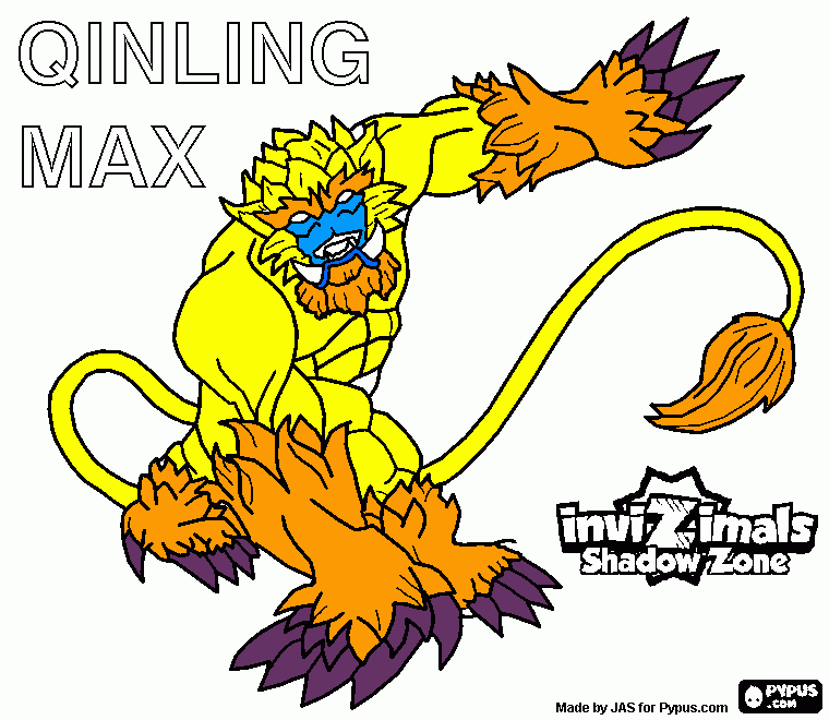 qinling para colorear