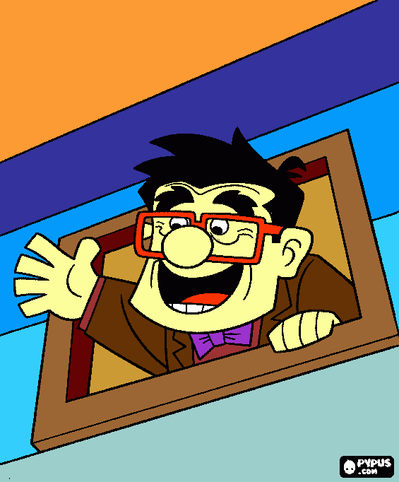 que gracioso para colorear