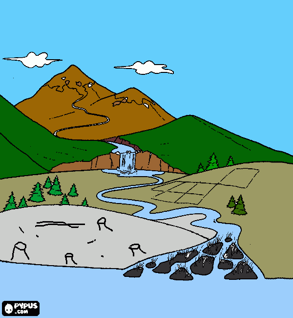 quema para colorear