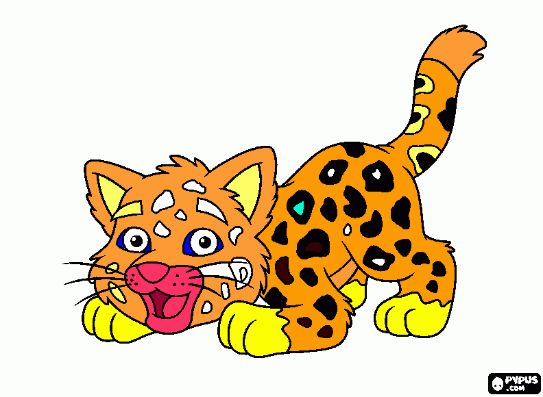 QUERIDO PAPA TE MANDO UN TIGRE UN GATO LAS DOS COSAS para colorear