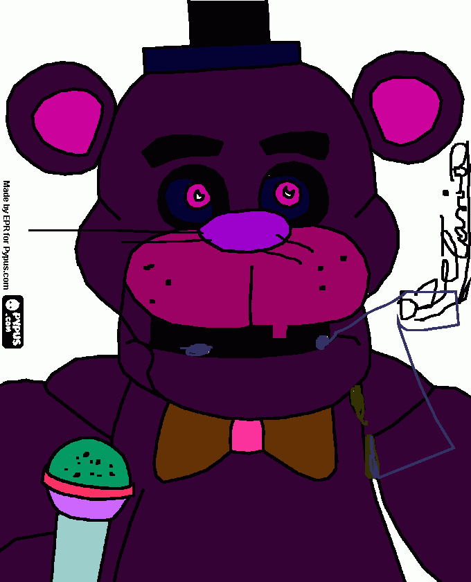 quise hacer el pesadilla para colorear