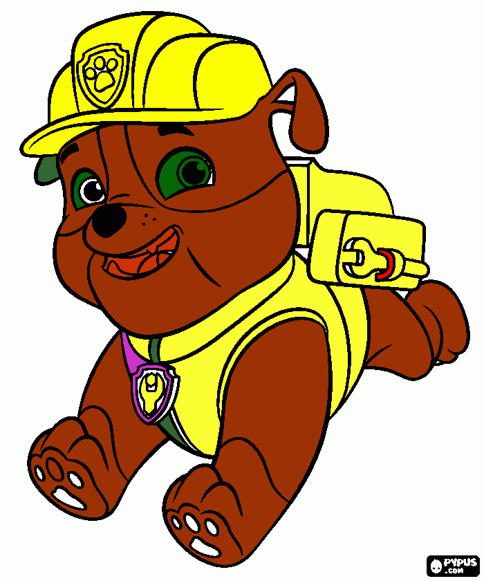 rabut para colorear