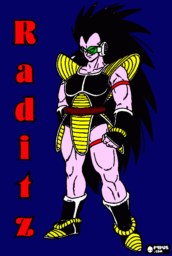 radis para colorear
