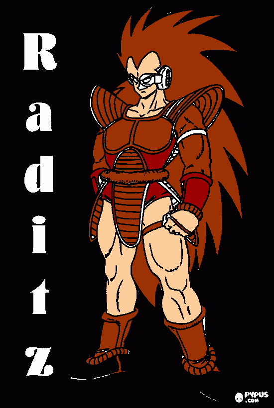 Radistz para colorear