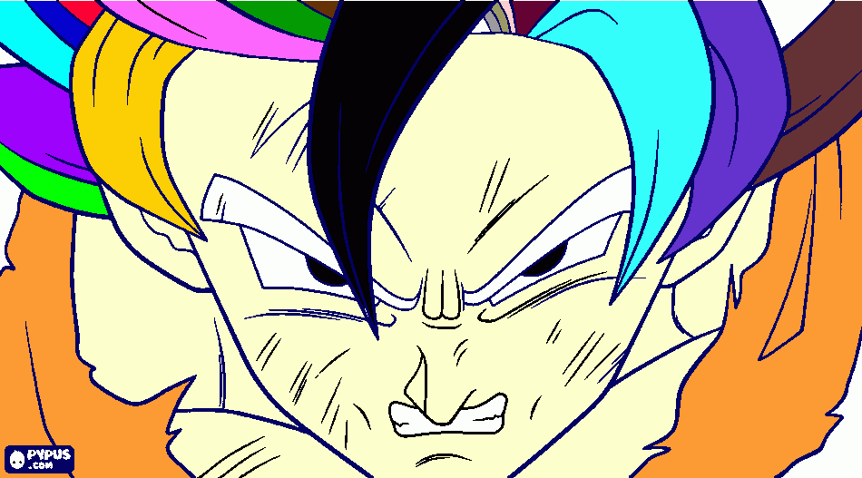 raimbon para colorear