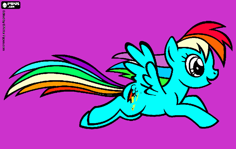 RAINWBOU DACH para colorear