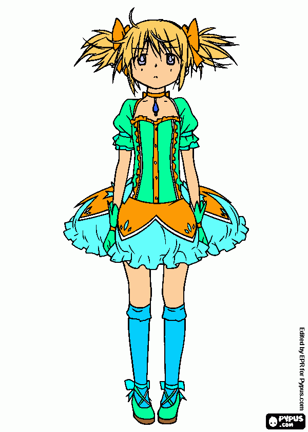 Rakeru Mikeyla Inihara Kawamura para colorear