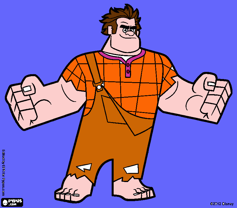 Ralph para colorear