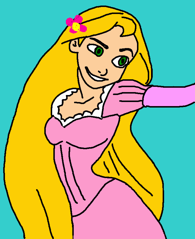 raspusel para colorear