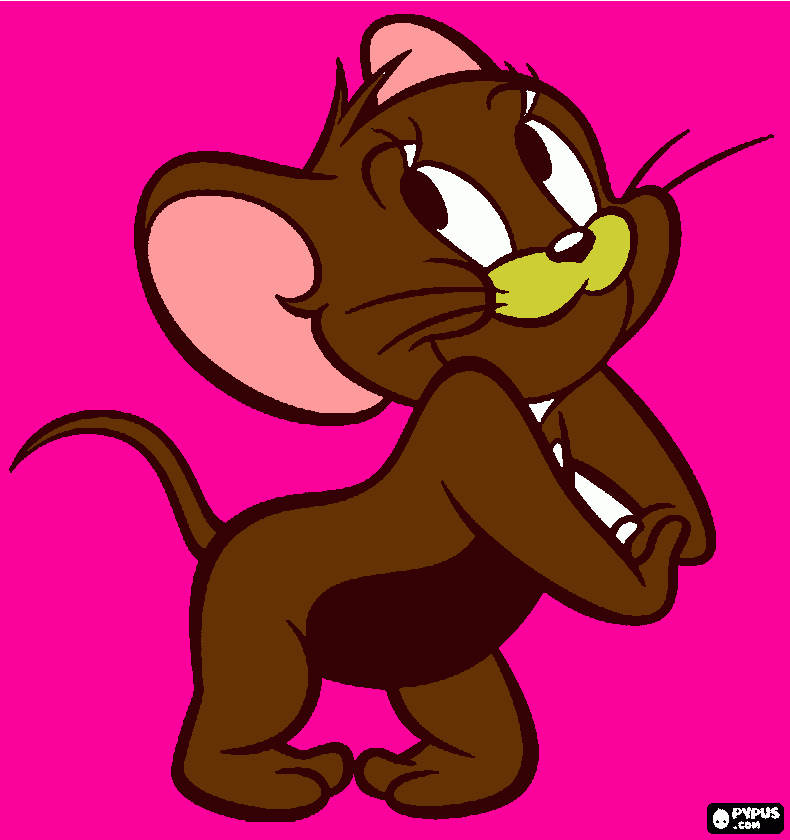 ratonsito para colorear