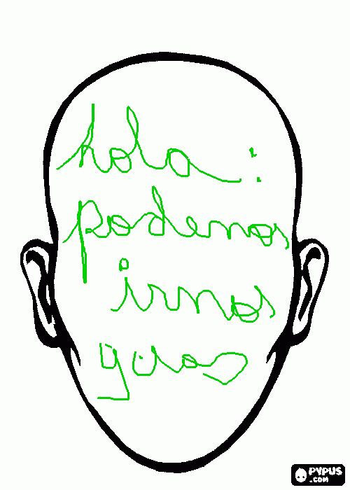 Reflexión para colorear