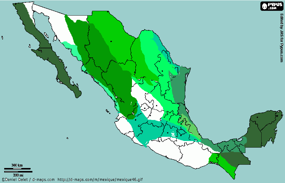  regiones fisiográficas  para colorear