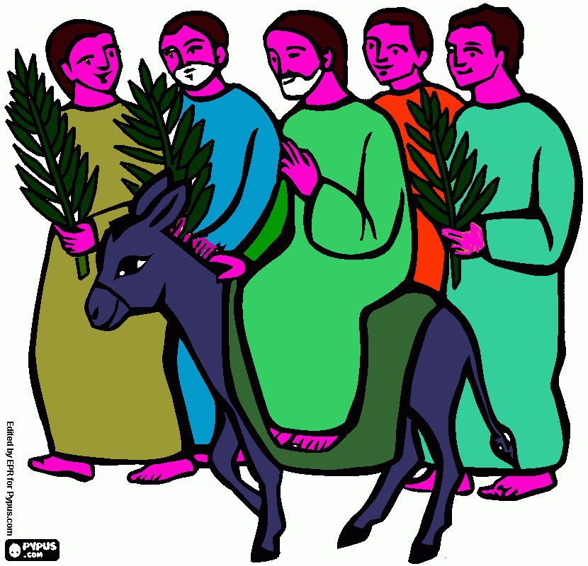 RELIGIÓN 3°A para colorear