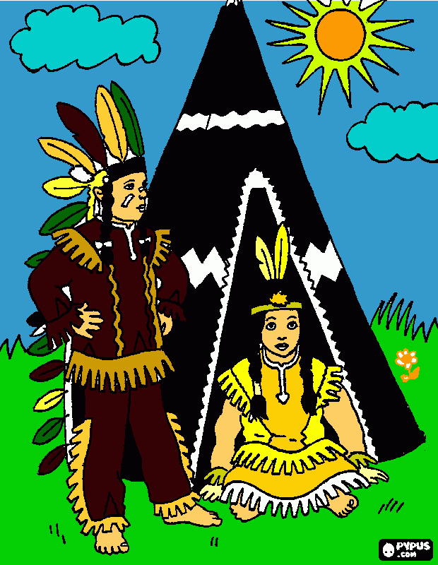 representación 1 para colorear