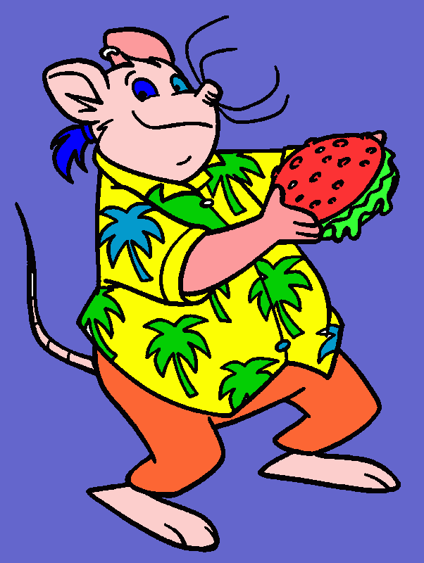 retrato del  hugo para colorear