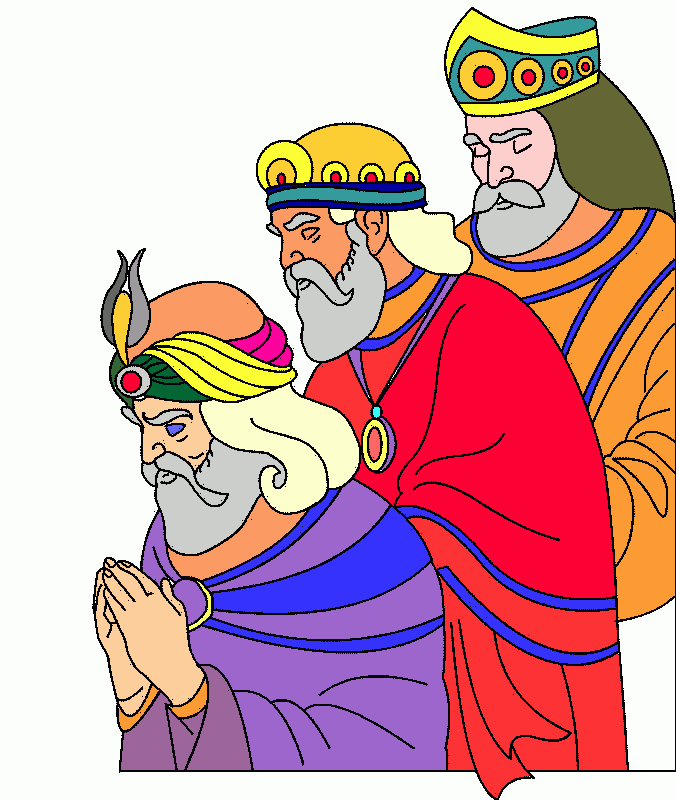 pics Dibujos De Reyes Magos Coloreados colorear reyes magos col para imprimir