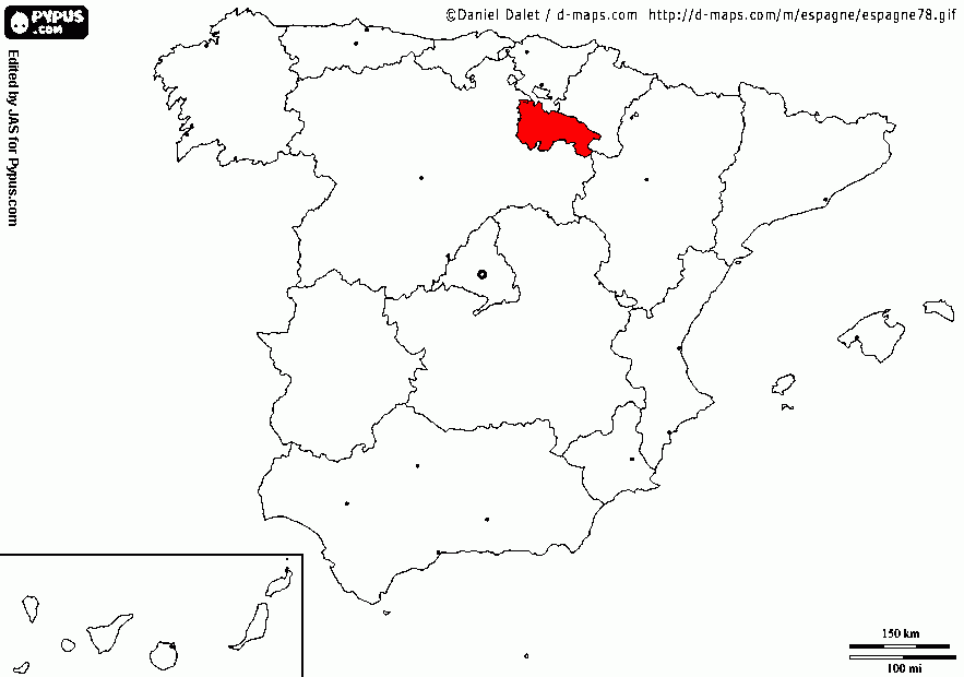 rioja para colorear