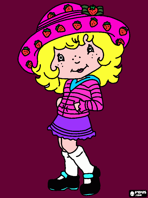 rocita fresita para colorear