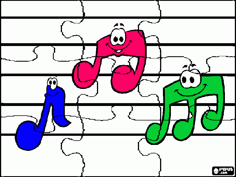 rompecabezas musical